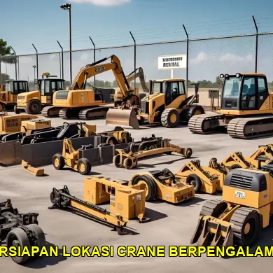 Persiapan Lokasi Crane di Proyek Konstruksi dengan Aman